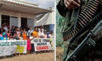 La incursión paramilitar sucedió en un colegio de la zona rural de Plato