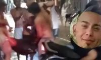 Captura de pantalla, victima herida.