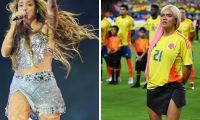 Shakira y Karol G en la copa América 2024
