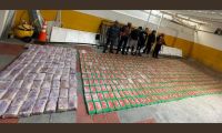 Droga incautada en La Guajira.