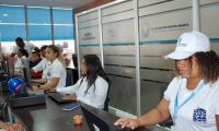 Oficinas para la atención del público.