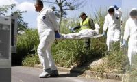 El cuerpo fue trasladado a Medicina Legal.