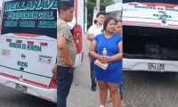 Pasajeros de un bus fueron asaltados en Tasajera, con la Policía a pocos metros