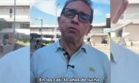 A través de un video indicó que le entregó “las banderas de la resistencia” a Ingrid Padilla, quien asumió como gobernadora encargada.
