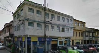 La vivienda donde se presentaron los hechos.