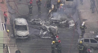 La FM Lugar del accidente