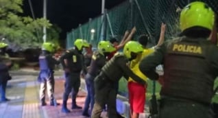 Policía Operativos de la Policía en Santa Marta durante Navidad.