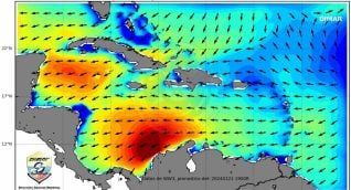 Santa Marta, se prevé, será una de las ciudades afectadas.