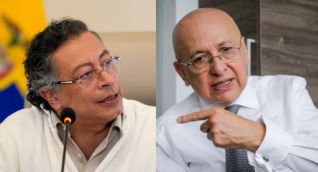 Gustavo Petro y Eduardo Montealegre.