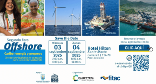 Santa Marta será epicentro del debate energético nacional con el 2.º Foro Offshore Caribe