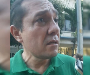 Antonio Sanguino, concejal de Bogotá, hizo presencia en el CTI de la Fiscalía.