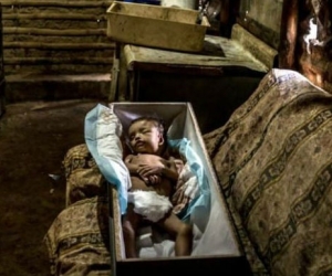 La grave situación puede compararse con la que se podría presentar en un campo de refugiados.