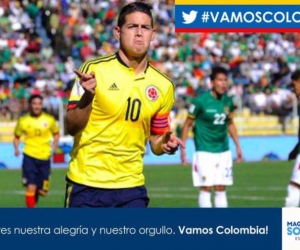 James Rodríguez anotó el gol de tiro penal.