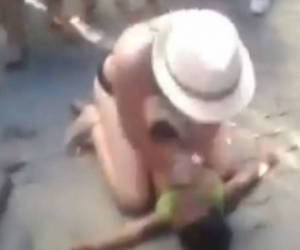 El menor fue atendido por una enfermera que lo salvó de morir.