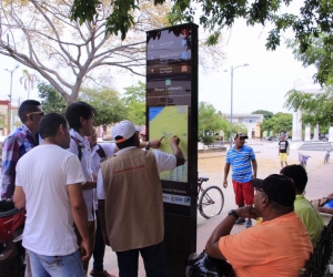 Señalización turística en Ciénaga