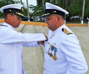 Fuerza Naval del Caribe. Es el Capitán de Navío, Carlos Rodríguez y ya fue presentando en ceremonia militar.
