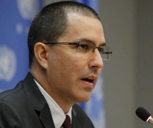  El canciller venezolano, Jorge Arreaza.