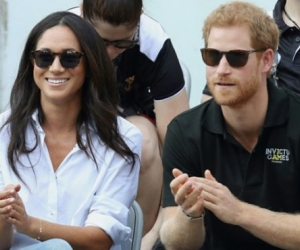Meghan Markle y su esposo el príncipe Enrique de Inglaterra
