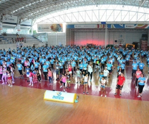 Distrito Santa Marta tuvo un espacio para el esparcimiento y la recreación.