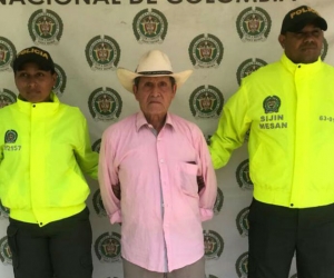 Néstor María Silva Becerra, capturado en el corregimiento de Siberia.