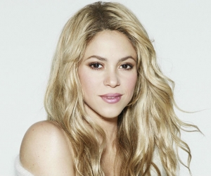 Shakira, cantante colombiana.