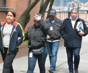 Sara Luz y Carlos Jiménez Otálvarez, presuntos asociados de Aida Merlano en la organización criminal de compra de votos en Barranquilla.