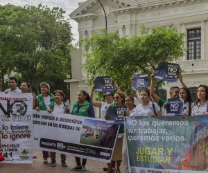 En esta jornada de sensibilización se articuló con el Instituto Colombiano de Bienestar Familiar Icbf, la Oficina del Ministerio del Trabajo, la Policía Metropolitana y el gabinete infantil del Distrito.