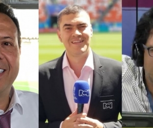 Comentaristas deportivos.