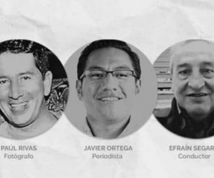 Periodistas ecuatorianos. 