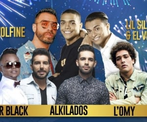 Los encargados del concierto de clausura. 