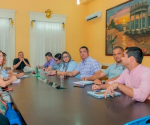 Aspecto del consejo de gobierno desarrollado la mañana de este lunes en Ciénaga.