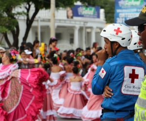 La Policía Metropolitana de Santa Marta dispuso de mil hombres para atender las Fiestas del Mar 2018.