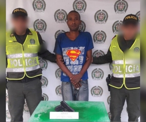 Werney Palacio, capturado en Zona Bananera.