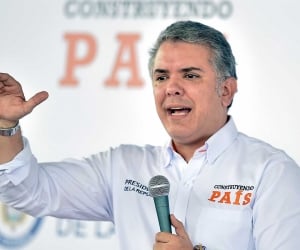 El presidente Iván Duque hizo el llamado desde Fresno, tolima, durante el taller comunitario.