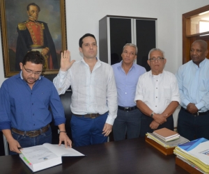 En la mañana de este jueves fue juramentado el nuevo Secretario de Seguridad.