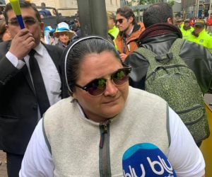 Adriana, monja que viajó desde Medellín a apoyar a Uribe en indagatoria
