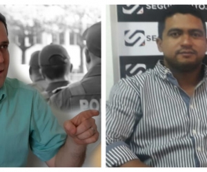 Camilo George (izq) vs Raúl Pacheco (der)