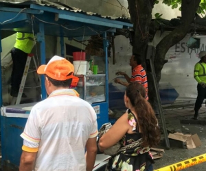 Cortesía calle 16 entre carrera 5 y 6.