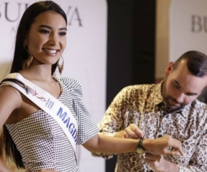 Luisa Cotes, señorita Magdalena.