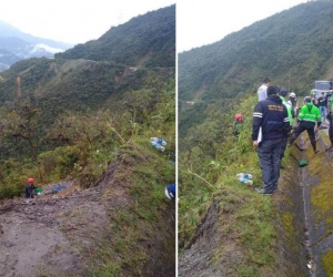Las causas del accidentes pueden deberse a un exceso de velocidad, unido a las condiciones climáticas.