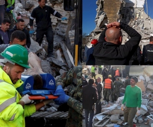 Terremoto en Albania.