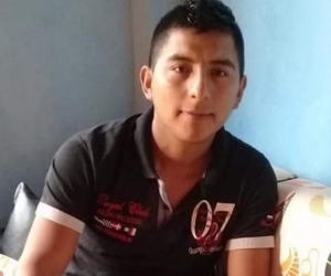 Jimmy Alberto Pacue fue asesinado delante de su esposa e hijo.