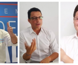 Luis Miguel Cotes (izq) y Ricardo Diazgranados (der) reaccionaron a las críticas de Carlos Caicedo.