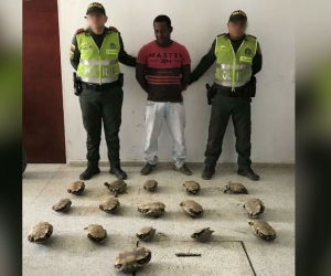 Alexander Ruíz Herrera, capturado en Zona Bananera.