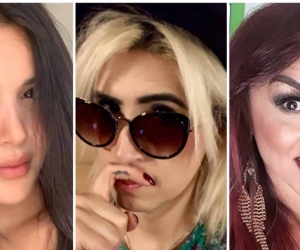 Mara Cifuentes, Ophelia Pastrana y Endry Cardeño.