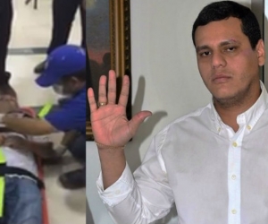 César Mercado Durán (derecha) no ha podido ocupar el cargo de secretario de Gobierno por la incapacidad de Adolfo Bula..