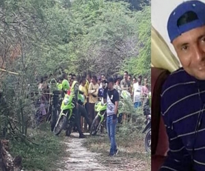 Roberto Mario Fontalvo Silvera fue hallado muerto en esta trocha de Palmar de Varela.