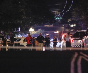 Policía en el lugar de los hechos