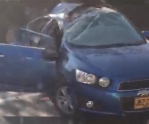 Vehículo accidentado