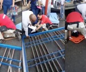 Accidente en Barranquilla